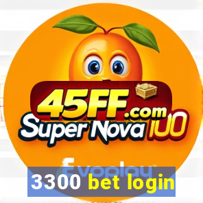 3300 bet login